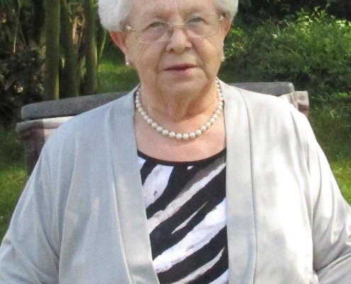 Frau Margarete Hermanns, Bewohnerin Blumenwiese