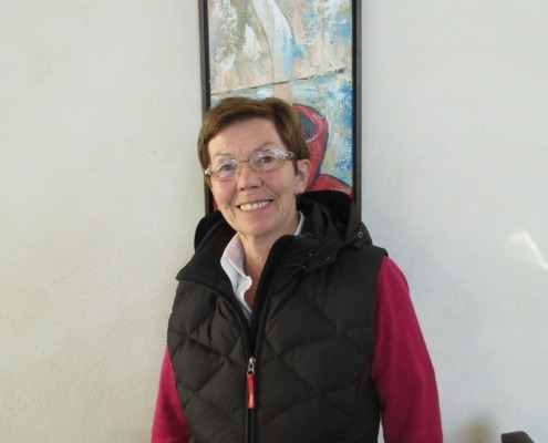 Frau Gisela van der Weyer, ehrenamtliche Mitarbeiterin